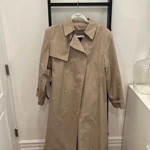 London fog trench coat